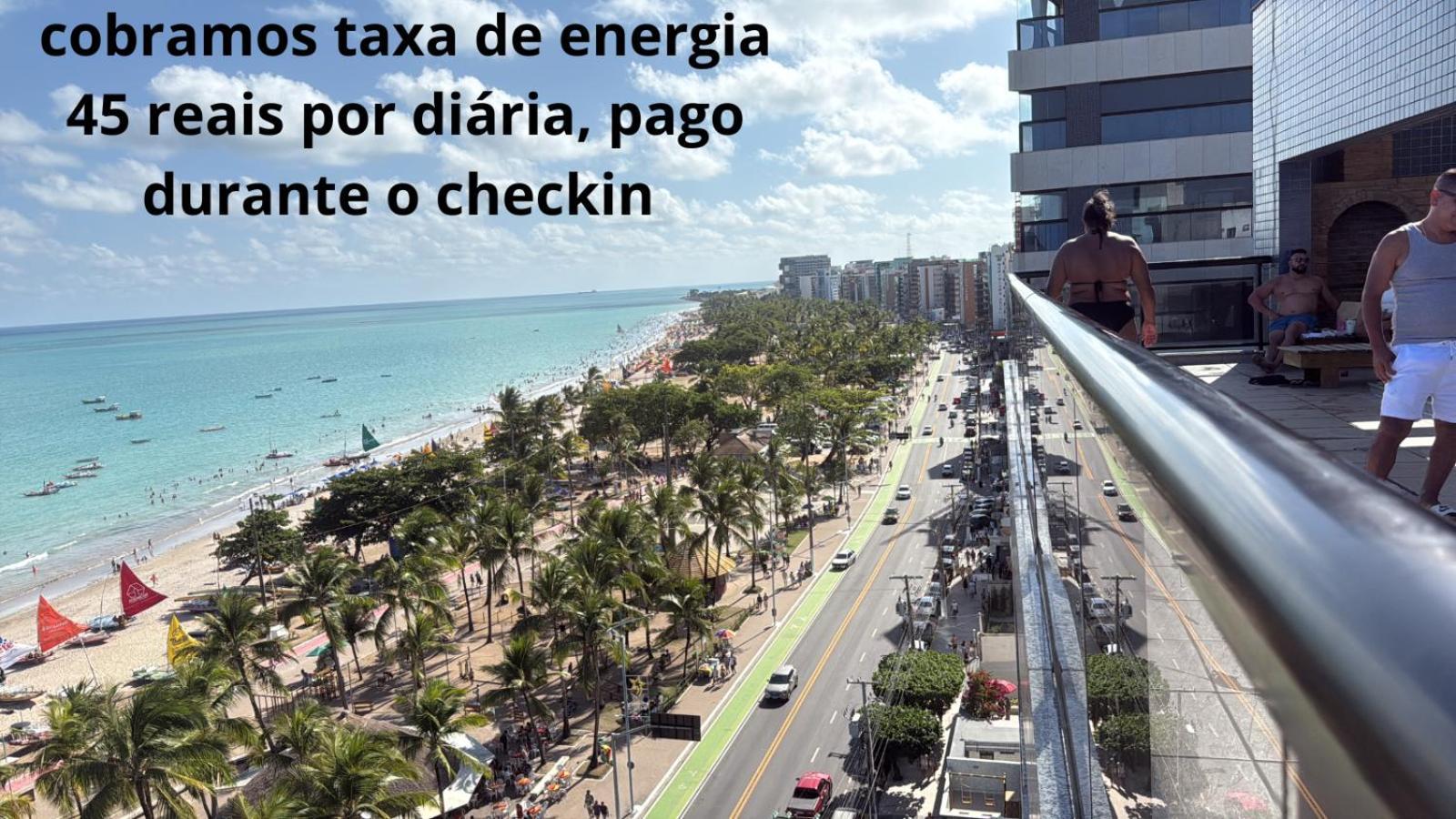 Lindo Apartamento De Frente Para A Praia De Pajucara Maceio  Ngoại thất bức ảnh